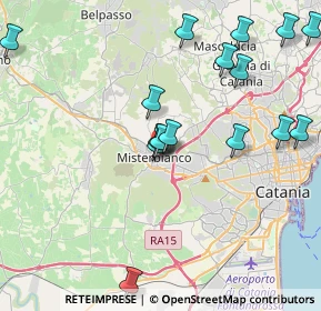 Mappa Via Vittorio Veneto, 95045 Misterbianco CT, Italia (5.10938)