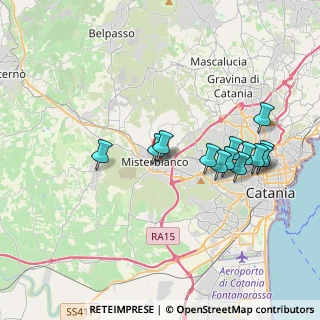 Mappa Via Vittorio Veneto, 95045 Misterbianco CT, Italia (4.05538)