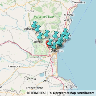 Mappa Via Antonio Gramsci, 95045 Misterbianco CT, Italia (9.34714)