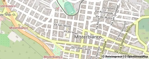 Mappa Misterbianco