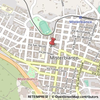 Mappa Via San Nicolò, 251, 95045 Misterbianco, Catania (Sicilia)