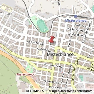Mappa Via San Nicolò, 241, 95045 Misterbianco, Catania (Sicilia)