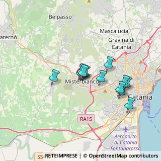 Mappa Via Antonio Gramsci, 95045 Misterbianco CT, Italia (3.1075)
