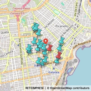 Mappa 95127 Catania CT, Italia (0.413)