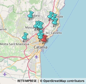 Mappa 95127 Catania CT, Italia (5.71818)