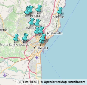 Mappa 95127 Catania CT, Italia (8.08929)