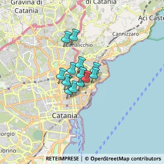 Mappa 95127 Catania CT, Italia (1.01769)