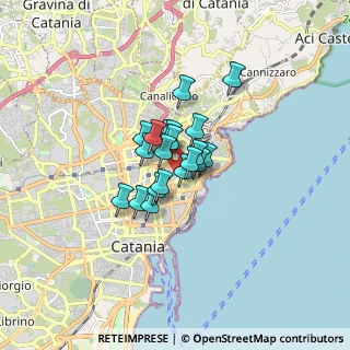 Mappa 95127 Catania CT, Italia (1.012)