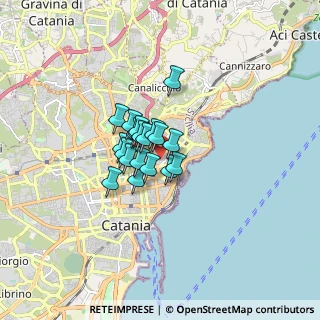 Mappa 95127 Catania CT, Italia (1.0105)