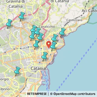 Mappa 95127 Catania CT, Italia (2.09583)