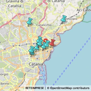 Mappa 95127 Catania CT, Italia (1.36182)
