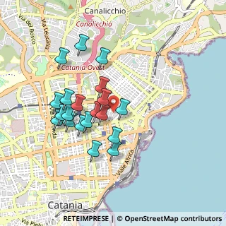 Mappa 95127 Catania CT, Italia (0.9125)