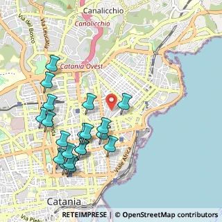 Mappa 95127 Catania CT, Italia (1.273)