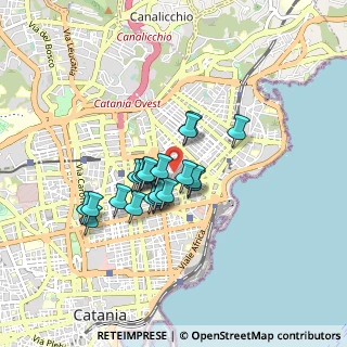 Mappa 95127 Catania CT, Italia (0.7165)
