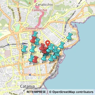 Mappa 95127 Catania CT, Italia (0.75)