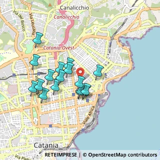 Mappa 95127 Catania CT, Italia (0.87471)