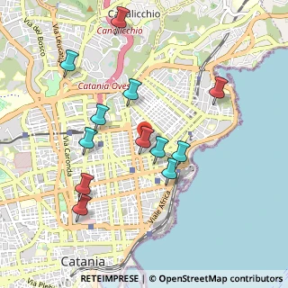 Mappa 95127 Catania CT, Italia (1.06583)