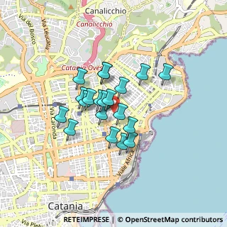 Mappa 95127 Catania CT, Italia (0.682)
