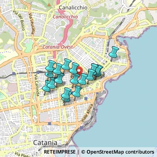 Mappa 95127 Catania CT, Italia (0.675)