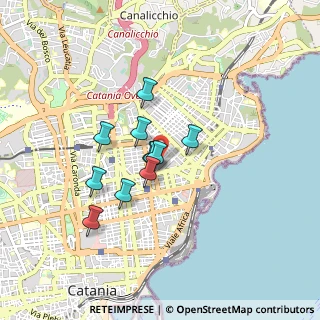 Mappa 95127 Catania CT, Italia (0.69455)