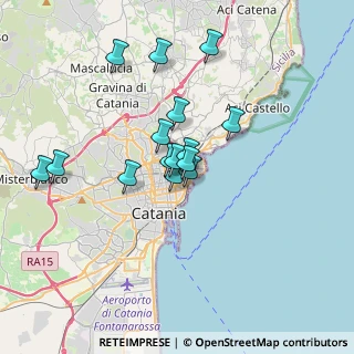 Mappa 95127 Catania CT, Italia (3.17133)