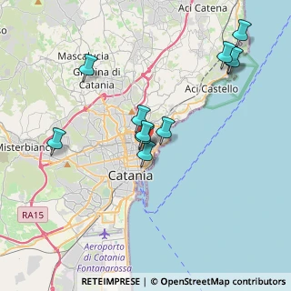 Mappa 95127 Catania CT, Italia (4.28636)