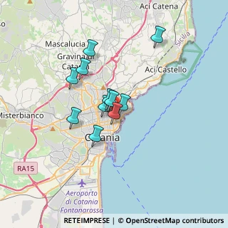 Mappa 95127 Catania CT, Italia (2.82727)