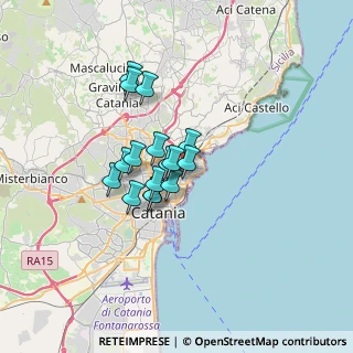 Mappa 95127 Catania CT, Italia (2.50375)
