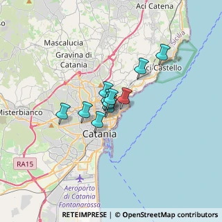 Mappa 95127 Catania CT, Italia (2.11818)