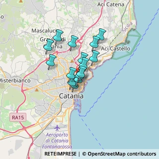 Mappa 95127 Catania CT, Italia (2.48133)