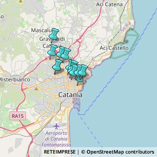 Mappa 95127 Catania CT, Italia (2.10615)