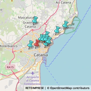 Mappa 95127 Catania CT, Italia (2.16364)