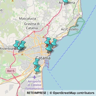 Mappa 95127 Catania CT, Italia (4.31636)