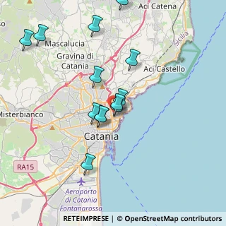 Mappa 95127 Catania CT, Italia (4.05923)