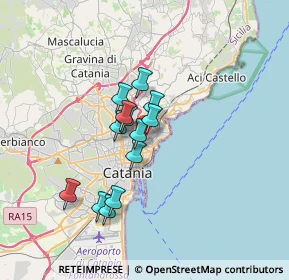 Mappa 95127 Catania CT, Italia (2.85846)