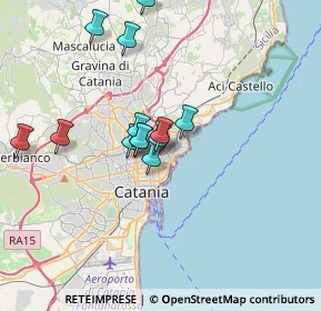 Mappa 95127 Catania CT, Italia (3.35308)