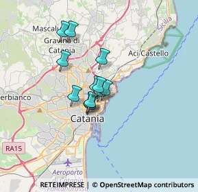 Mappa 95127 Catania CT, Italia (2.3425)