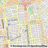 Mapa Catania