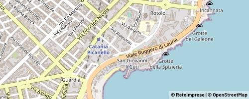 Mappa Catania