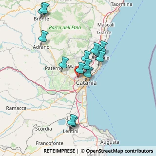 Mappa Via Alfredo Nobel, 95045 Misterbianco CT, Italia (15.845)