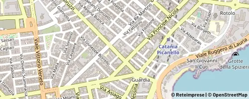 Mappa Catane