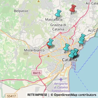 Mappa Via Salvator Allende, 95045 Misterbianco CT, Italia (4.99182)