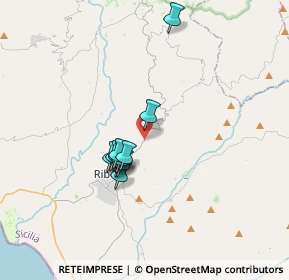 Mappa SS386, 92010 Ribera AG, Italia (2.98)