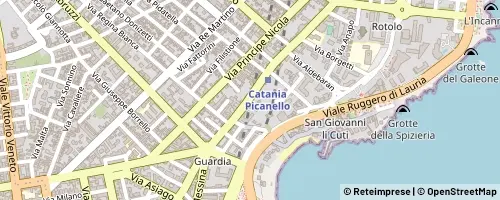 Mappa Catania