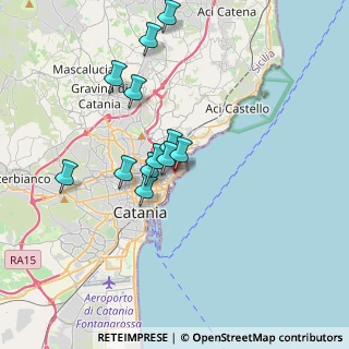 Mappa V.le Alcide De Gasperi, 95127 Catania CT, Italia (3.465)