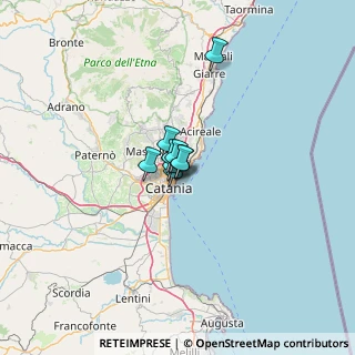 Mappa V.le Alcide De Gasperi, 95127 Catania CT, Italia (17.09917)