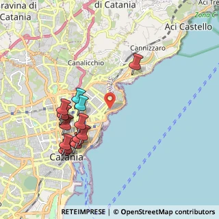 Mappa V.le Alcide De Gasperi, 95127 Catania CT, Italia (2.265)