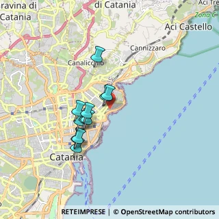 Mappa V.le Alcide De Gasperi, 95127 Catania CT, Italia (1.59455)