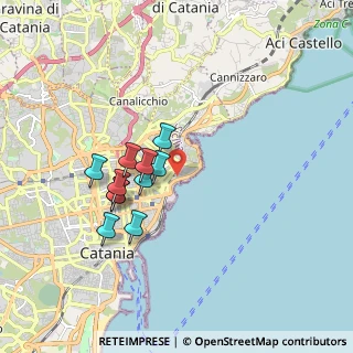 Mappa V.le Alcide De Gasperi, 95127 Catania CT, Italia (1.67818)