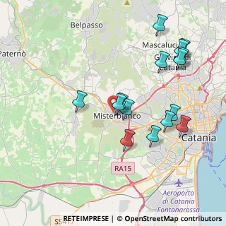Mappa Via San Antonio Abate, 95045 Misterbianco CT, Italia (4.588)